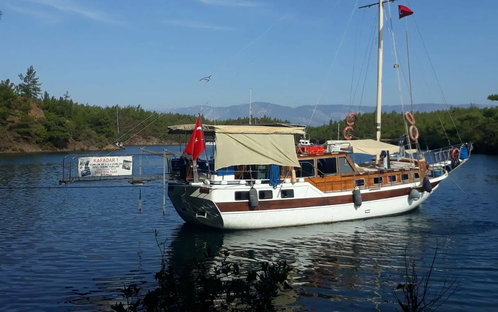 Bodrum 17m Kiralık Tekne - Fotoğraf 3