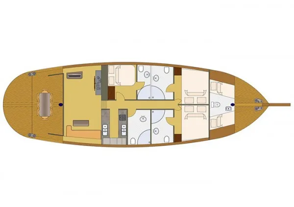 19m Fethiye Boat Hire - Fotoğraf 2