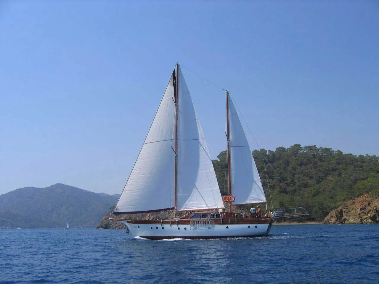 19m Göcek 4 Cabin Gulet Hire - Fotoğraf 2