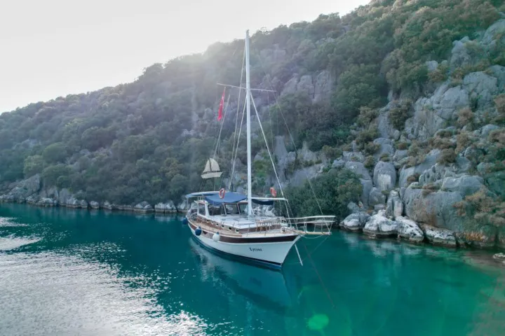 Demre Kiralık 4 Kabinli 19m Gulet - Fotoğraf 4