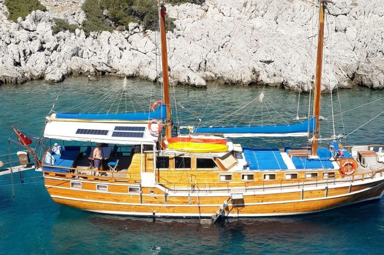 Bodrum 19.5m Kiralık Tekne - Fotoğraf 3