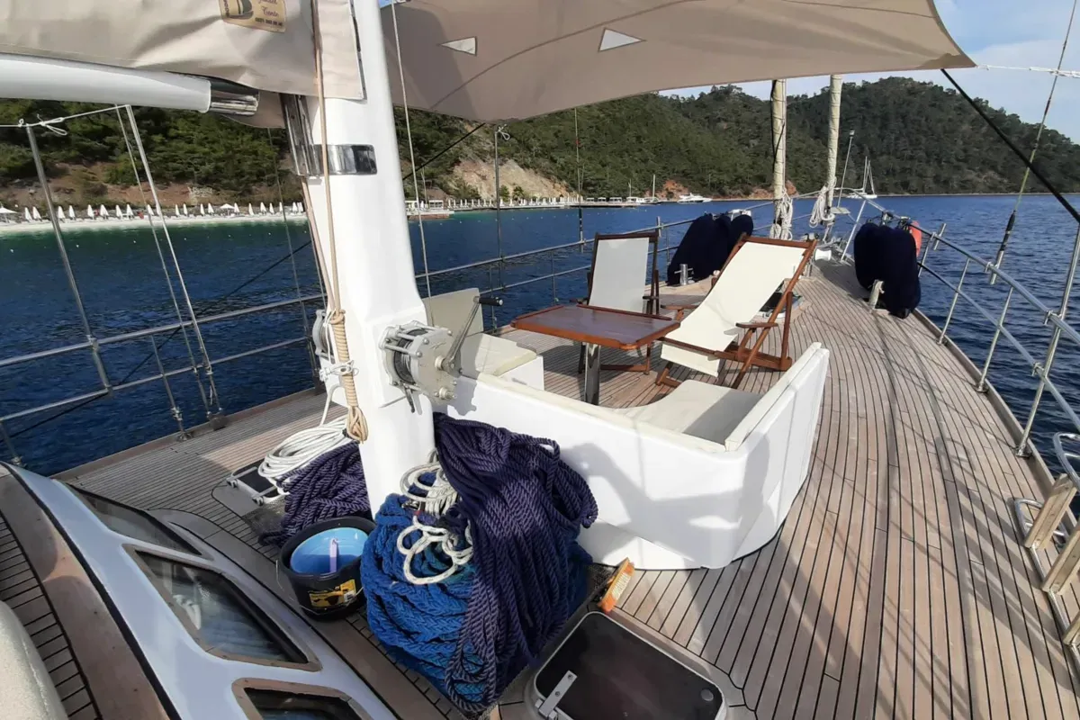 Bodrum Kiralık 3 Kabinli 21m Gulet - Fotoğraf 5