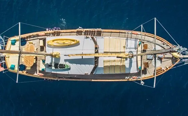 Bodrum Kiralık 21m Tekne - Fotoğraf 3