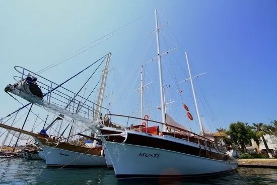 Bodrum Kiralık 5 Kabinli 21.8m Gulet - Fotoğraf 3