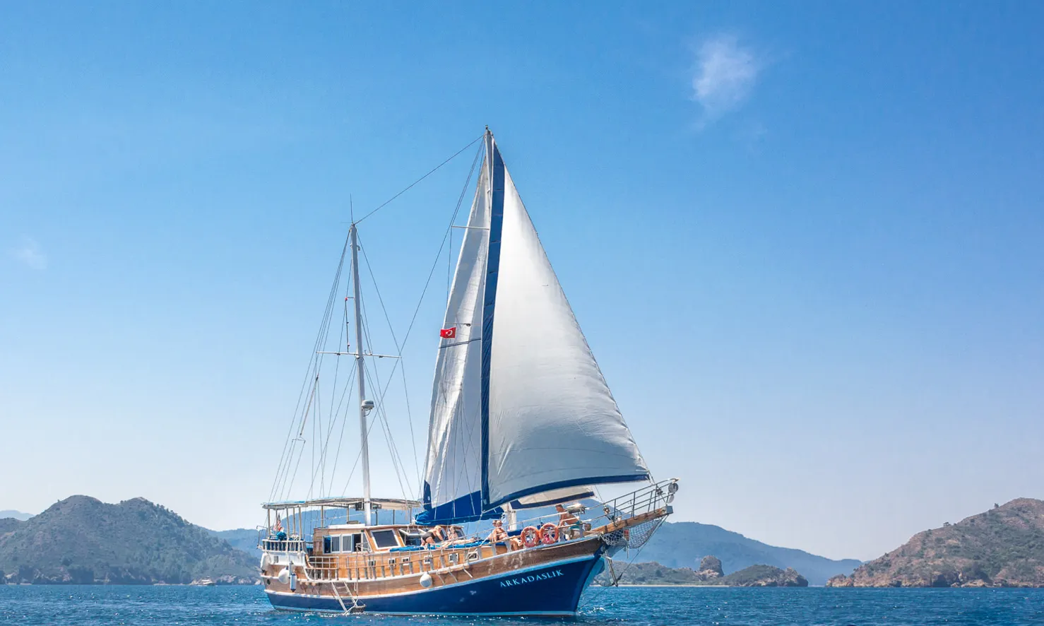 22m Fethiye 4 Cabin Gulet Hire - Fotoğraf 2