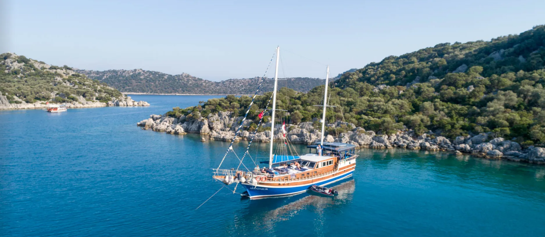22m Fethiye 4 Cabin Gulet Hire - Fotoğraf 1