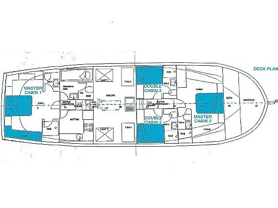 Rent a 22m Boat in Fethiye - Fotoğraf 2
