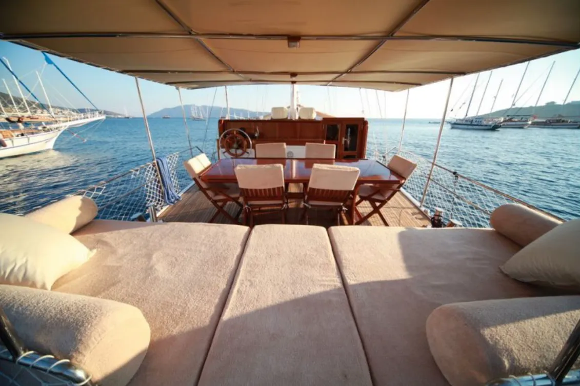 Bodrum Kiralık 22m Tekne - Fotoğraf 4