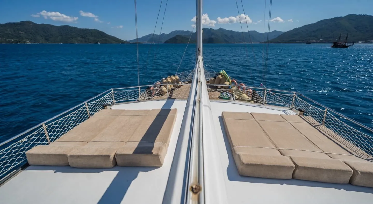 Marmaris Kiralık 4 Kabinli 22.5m Gulet - Fotoğraf 2