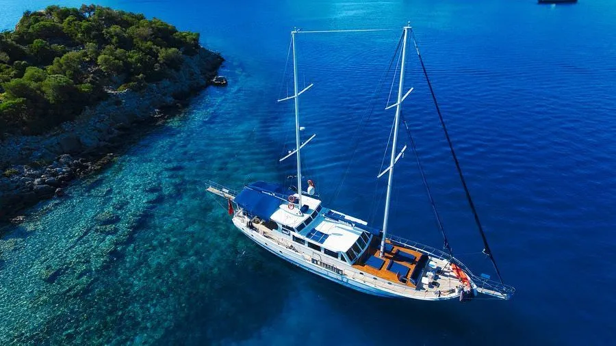 Bodrum 24m Kiralık 5 Kabinli Gulet - Fotoğraf 5