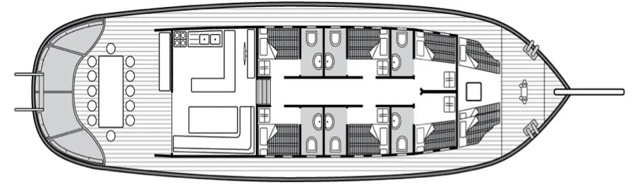 Explore Bodrum on a 24.5m Rental Boat - Fotoğraf 3
