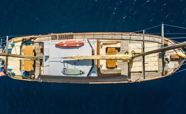 Bodrum Kiralık 25m Tekne - Fotoğraf 4
