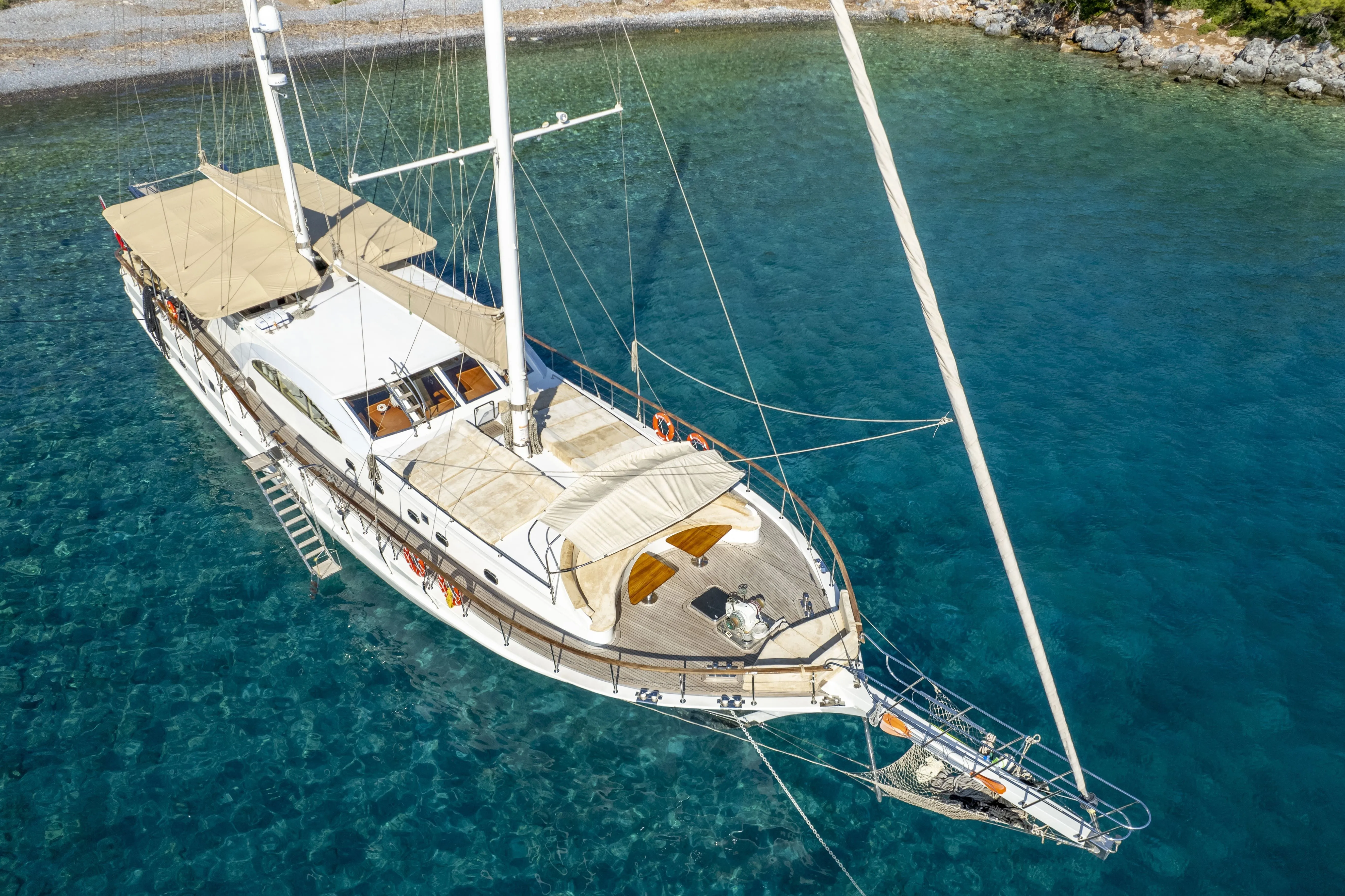 Marmaris Kiralık 5 Kabinli 26.1m Gulet - Fotoğraf 4