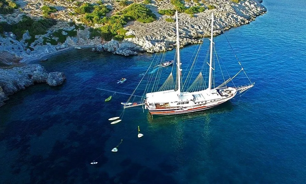 Bodrum 27.8m Kiralık Gulet - Fotoğraf 5