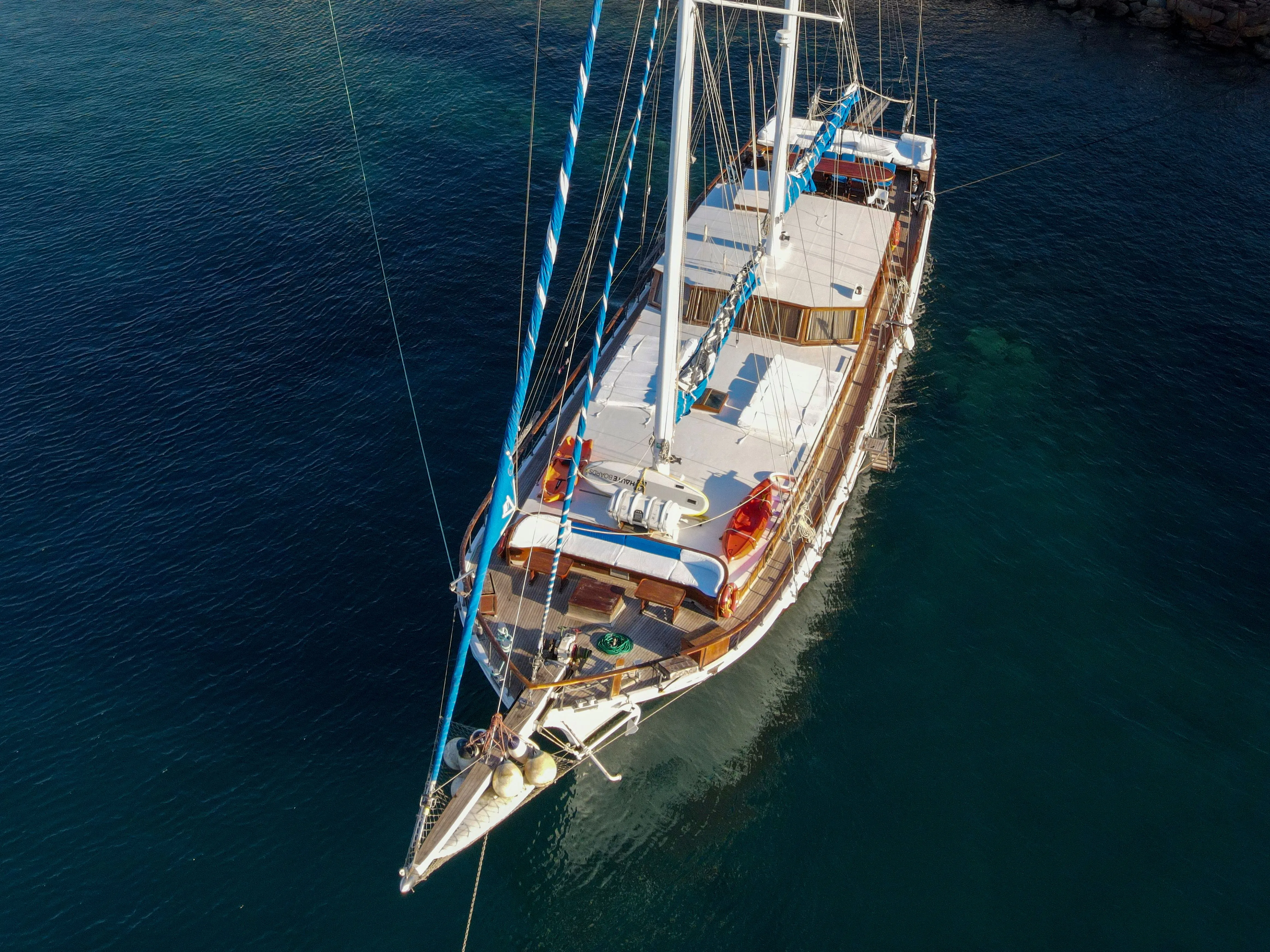 Bodrum 30m Kiralık 6 Kabinli Gulet - Fotoğraf 4