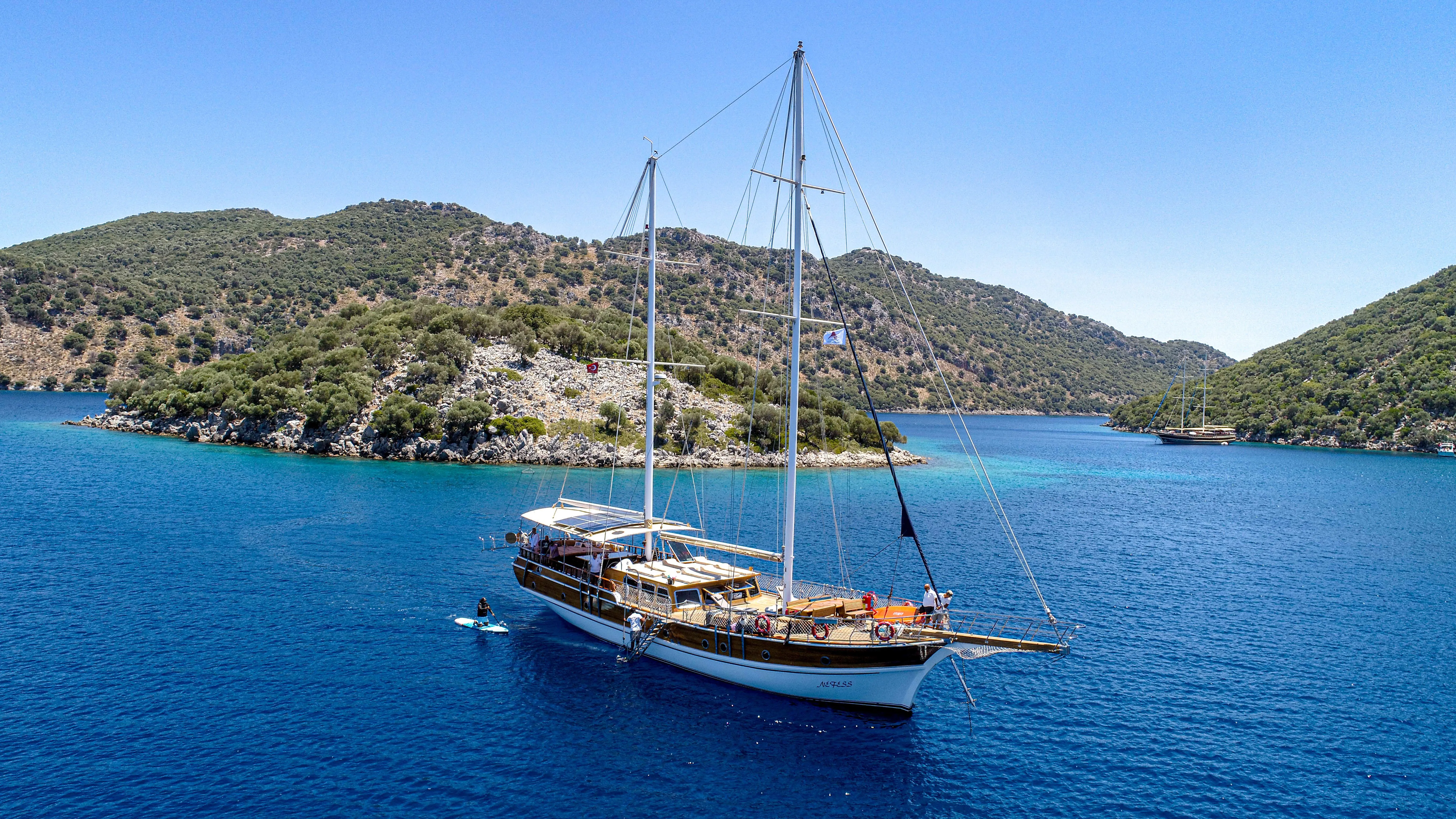 Göcek 30m Kiralık 6 Kabinli Gulet - Fotoğraf 5
