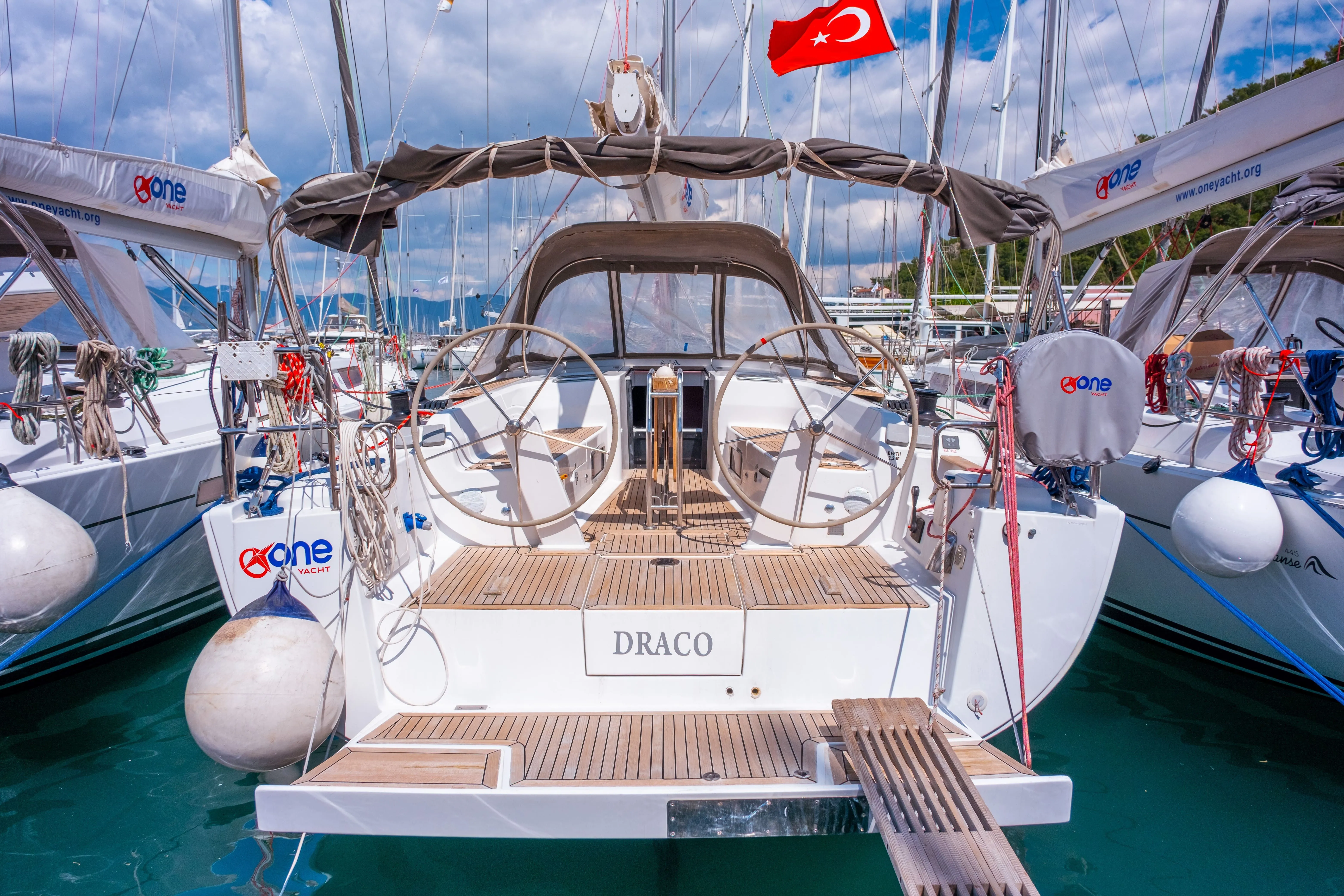 Fethiye Kiralık Hanse 445 13.52m Yelkenli Yat - Fotoğraf 4