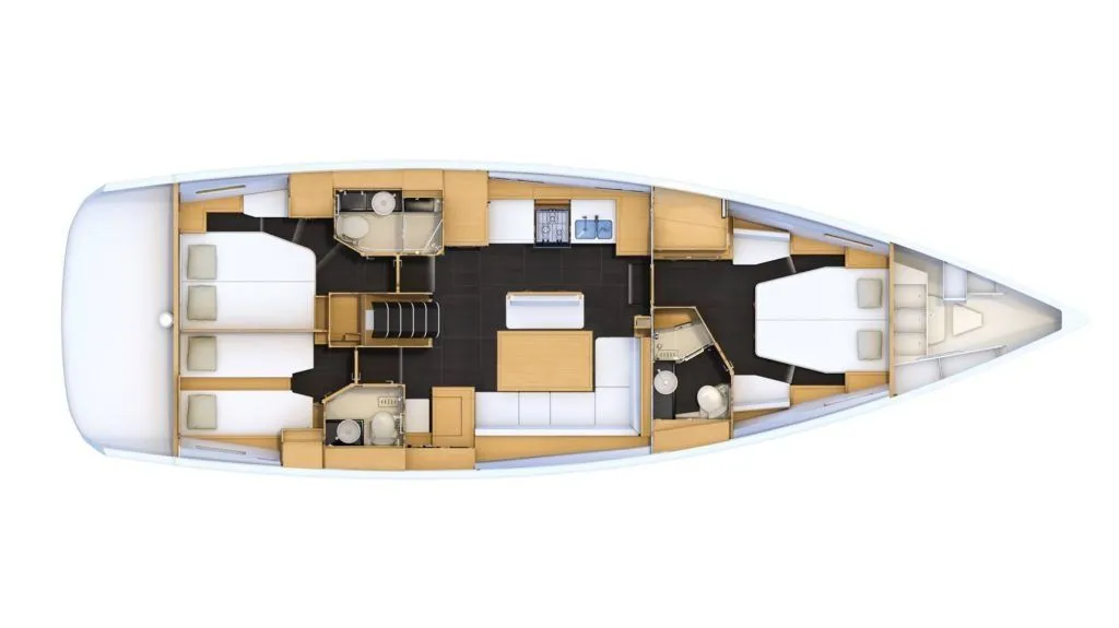 Marmaris 16.56m Yelkenli Yat Kiralık - Fotoğraf 2