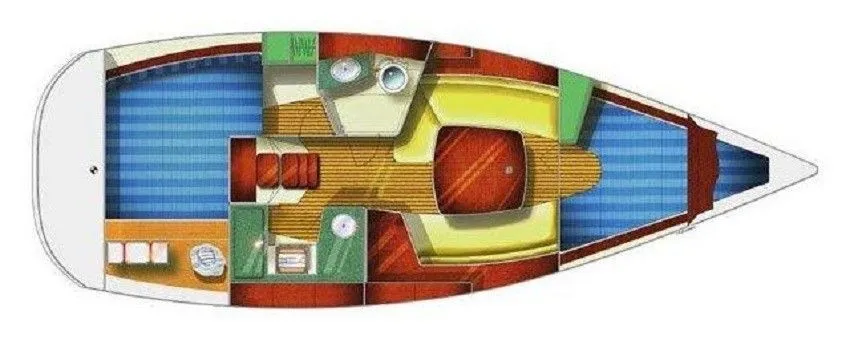 9.5м аренда Jeanneau Sun Odyssey 32 в Фетхие - Fotoğraf 2