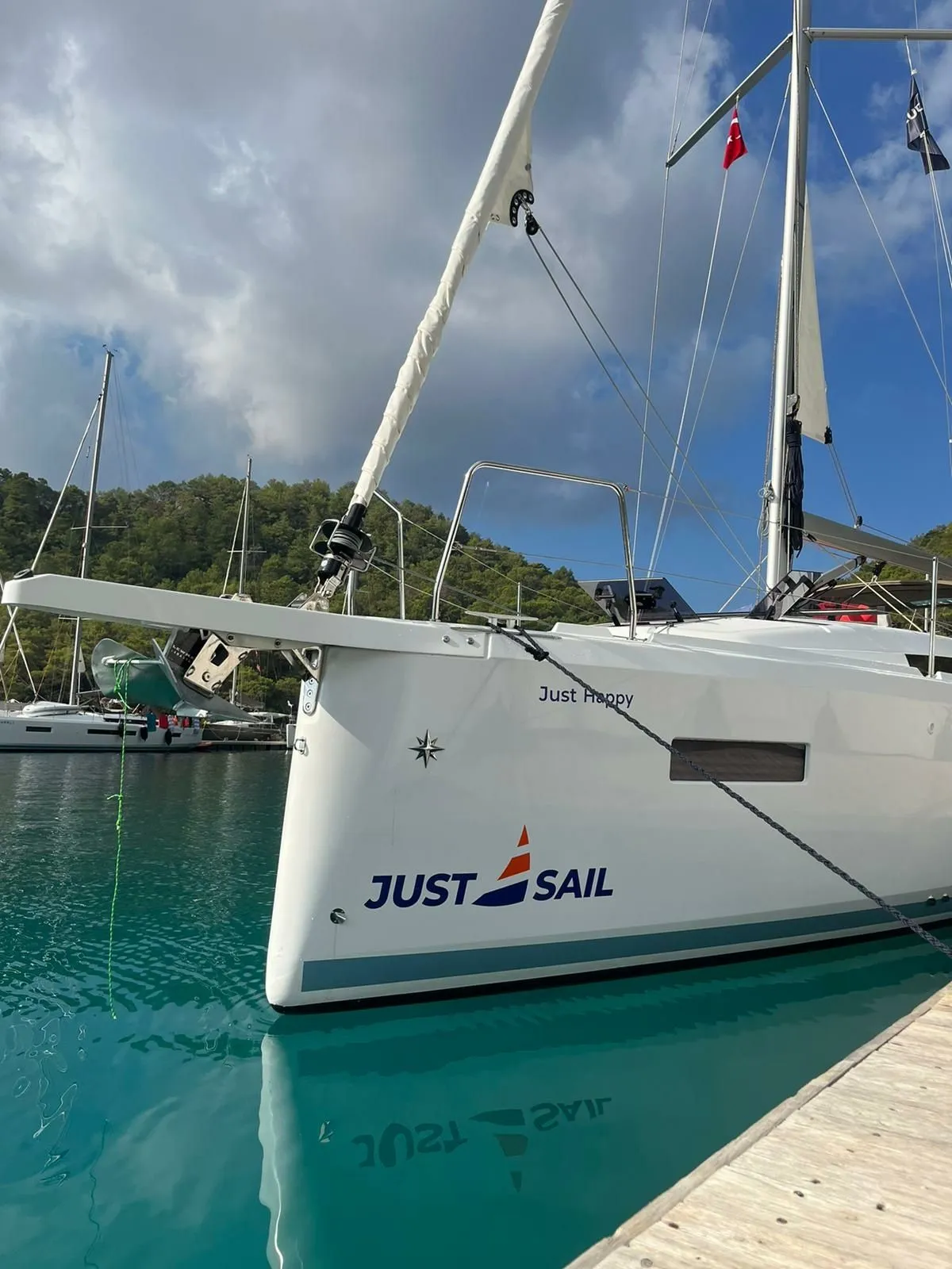 Исследуйте Гёчек на арендованном парусная яхта Jeanneau Sun Odyssey 380 длиной 11.22м - Fotoğraf 3