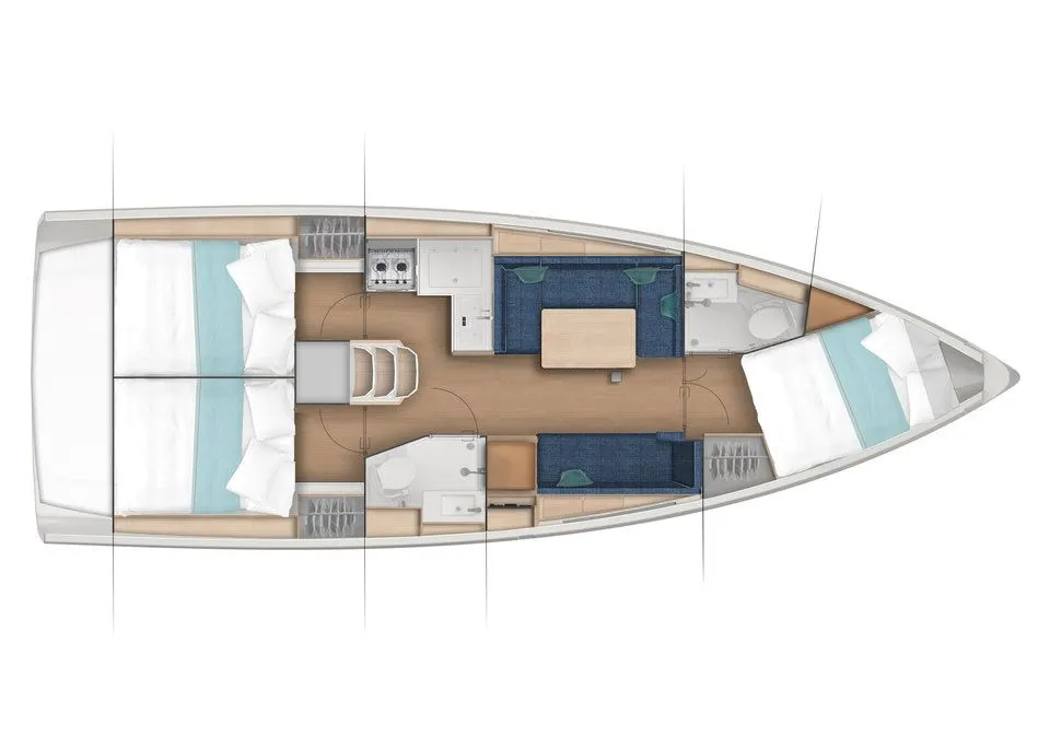 Исследуйте Гёчек на арендованном парусная яхта Jeanneau Sun Odyssey 380 длиной 11.22м - Fotoğraf 2