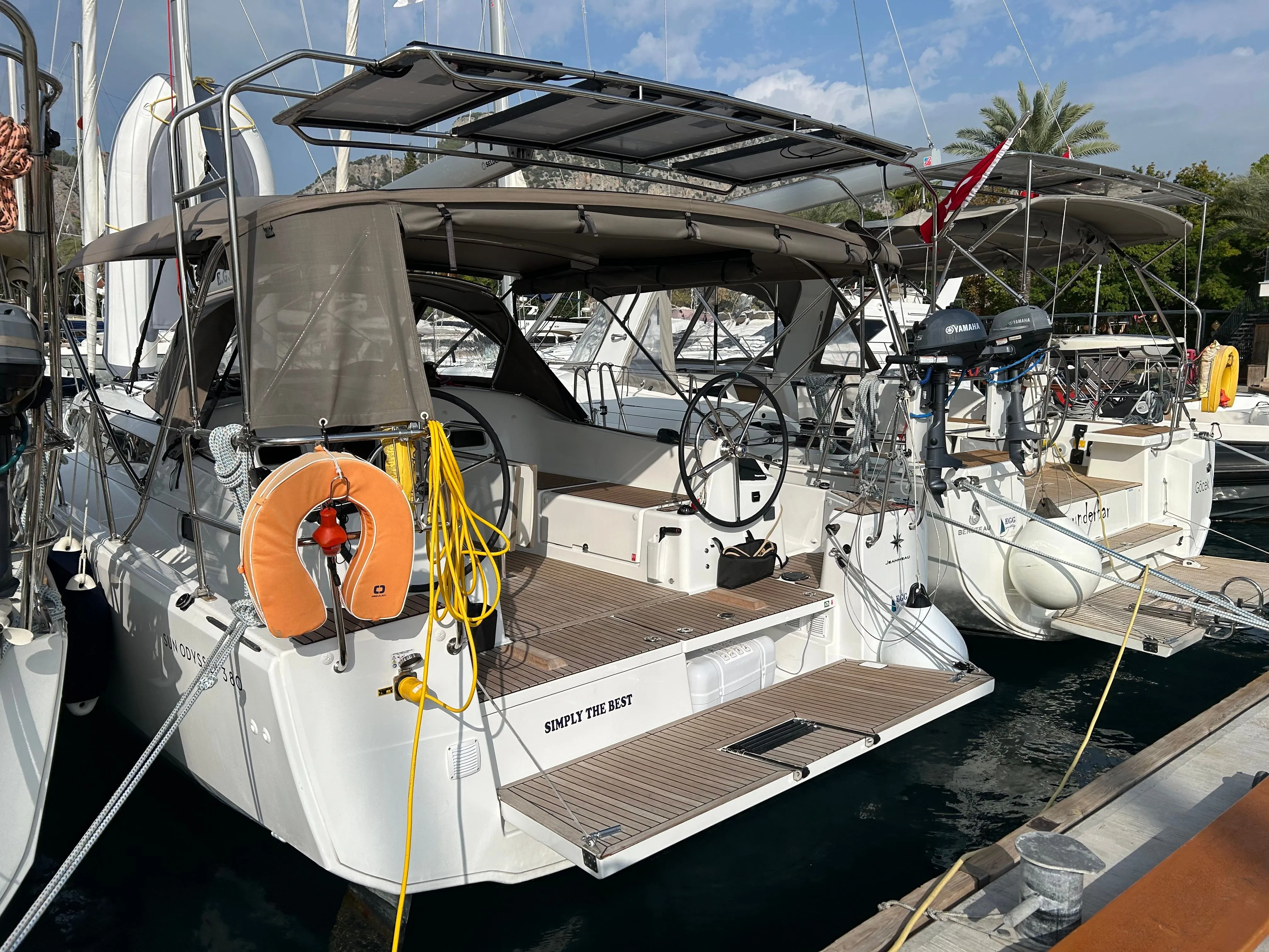 Göcek 11.22m Kiralık 2 Kabinli Yelkenli Yat - Fotoğraf 3
