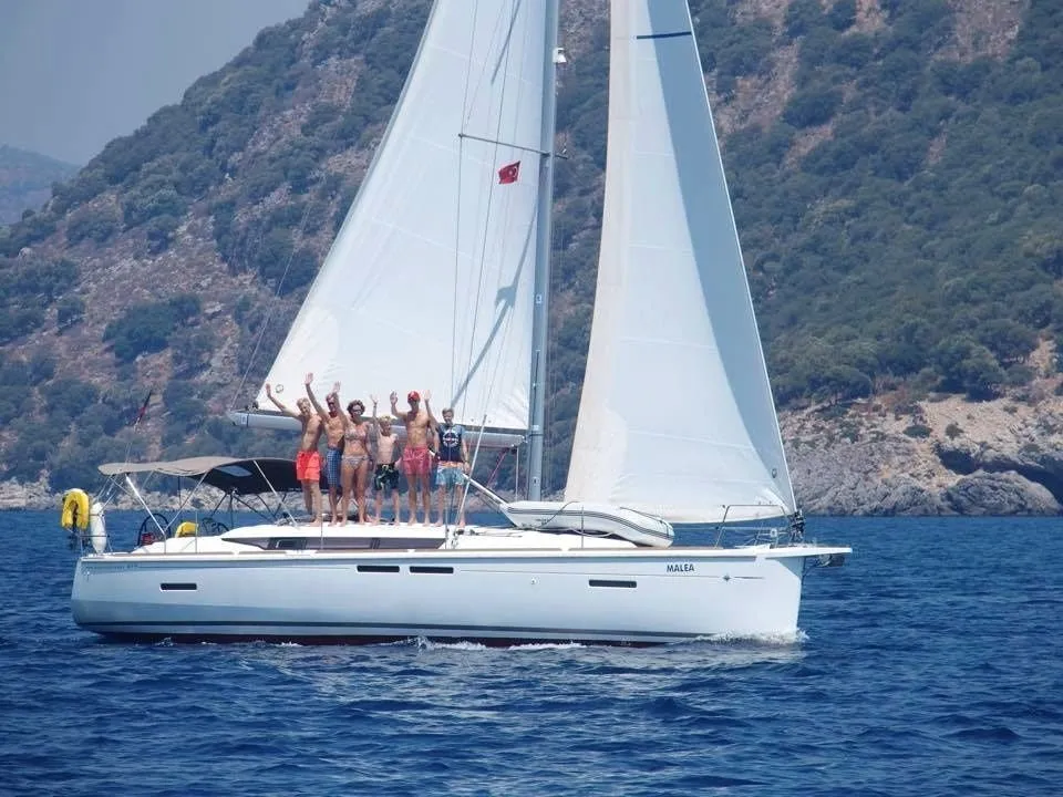 Взять в чартер 12.76м Jeanneau Sun Odyssey 419 в Фетхие - Fotoğraf 5