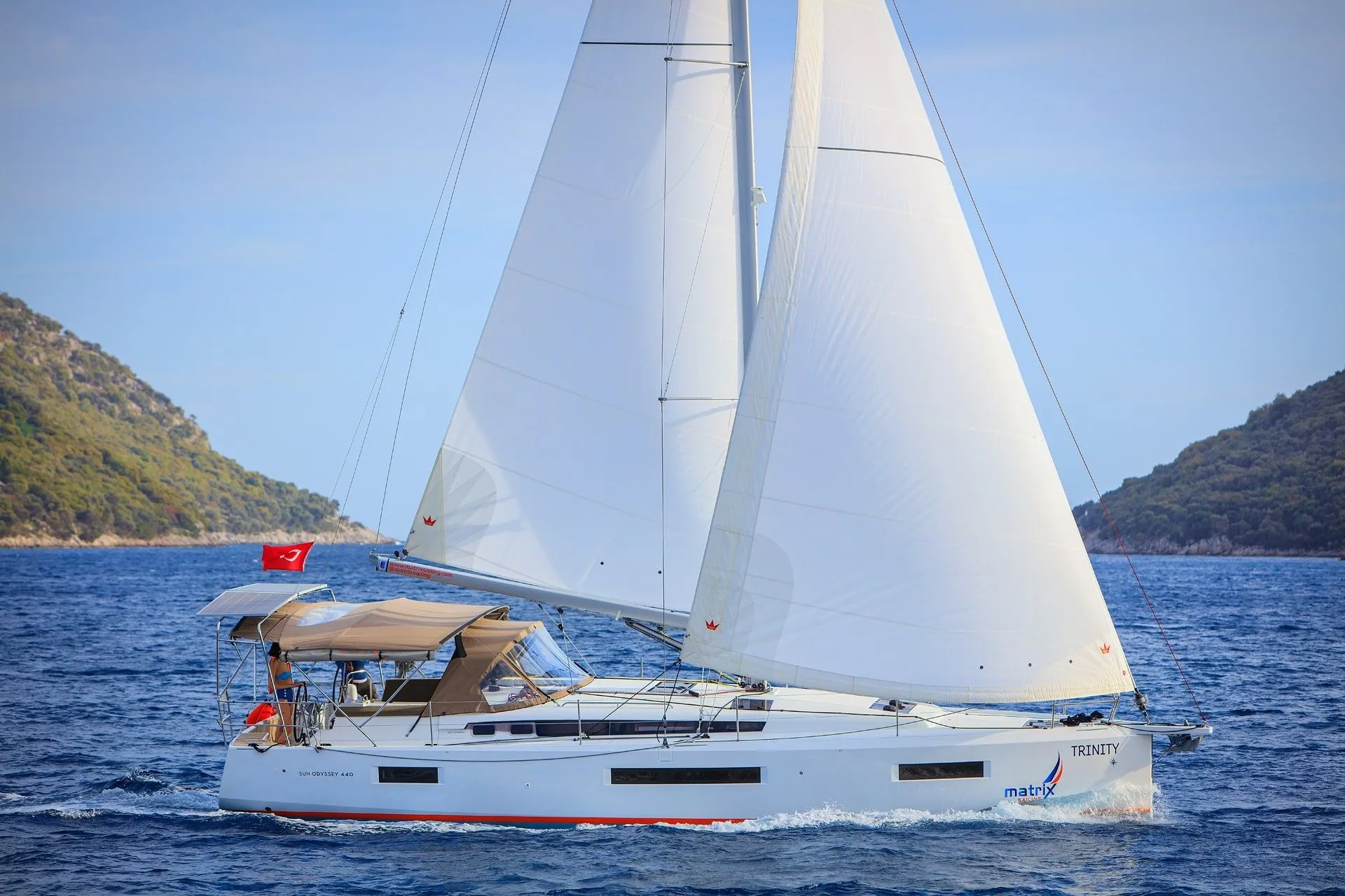 Исследуйте Гёчек на арендованном Jeanneau Sun Odyssey 440 длиной 13.41м - Fotoğraf 5