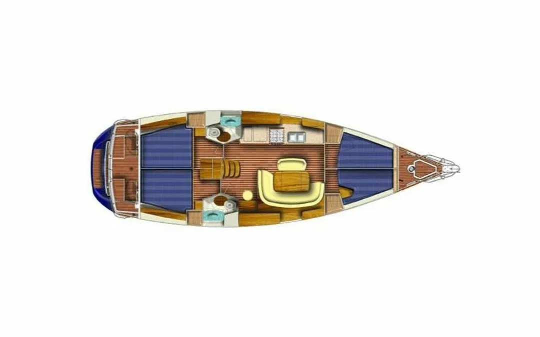 Marmaris Kiralık Jeanneau Sun Odyssey 45 13.5m Yelkenli Yat - Fotoğraf 2