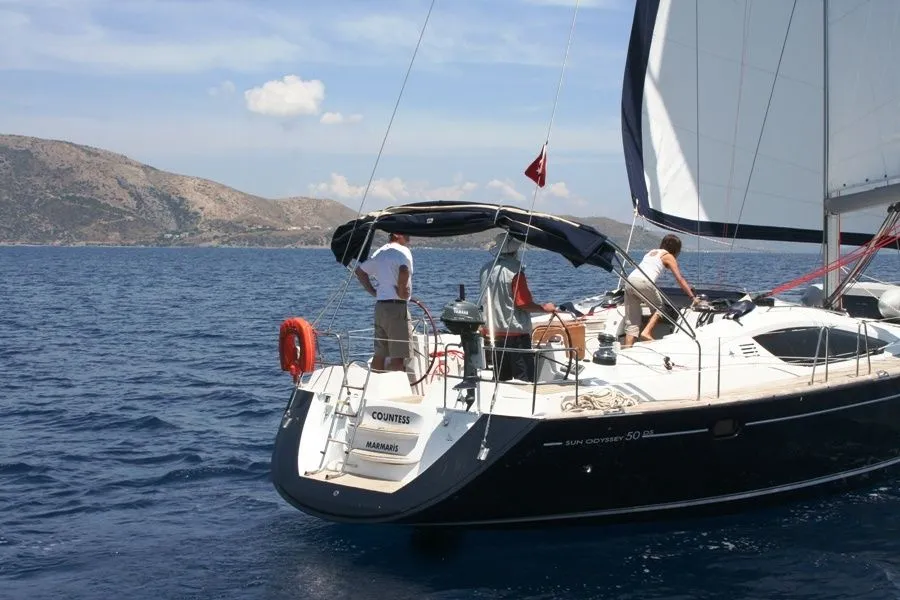 Marmaris Kiralık Jeanneau Sun Odyssey 50 15.07m Yelkenli Yat - Fotoğraf 3