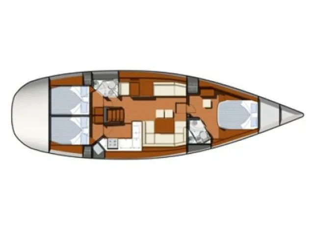 Charter a 15.07m 3 Cabin Sailing Yacht in Marmaris - Fotoğraf 2