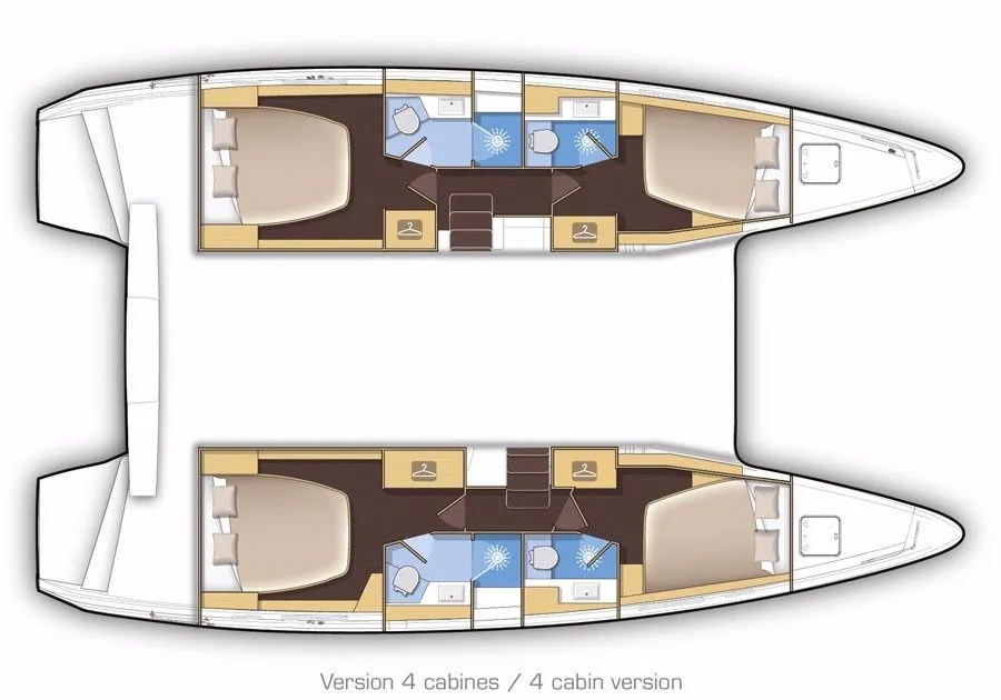 Charter a 12.94m Lagoon 42 in Marmaris - Fotoğraf 2