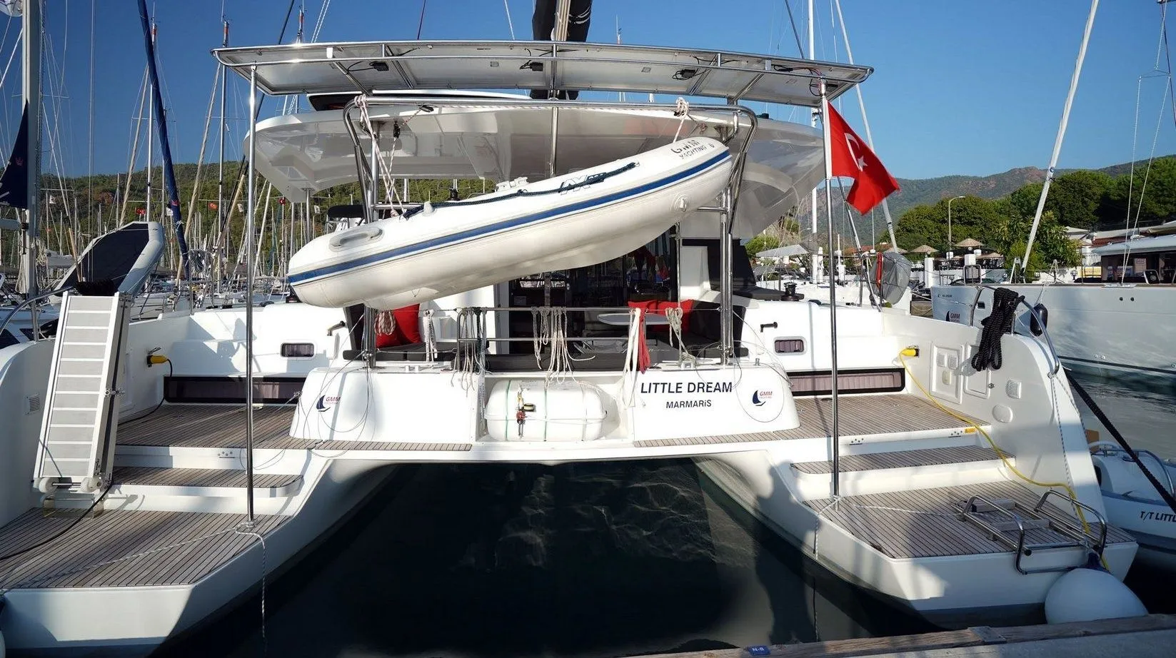 Marmaris Kiralık 5 Kabinli 12.8m Katamaran - Fotoğraf 1