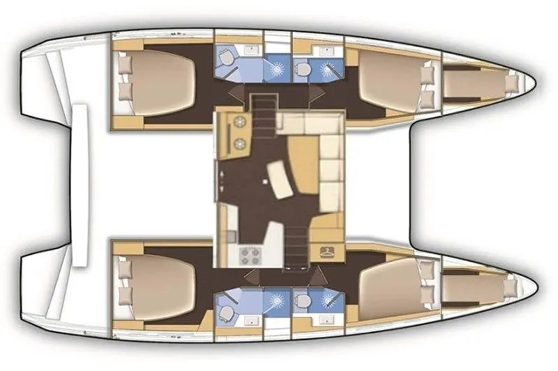 Charter a 12.8m Lagoon 42 Catamaran in Fethiye - Fotoğraf 2