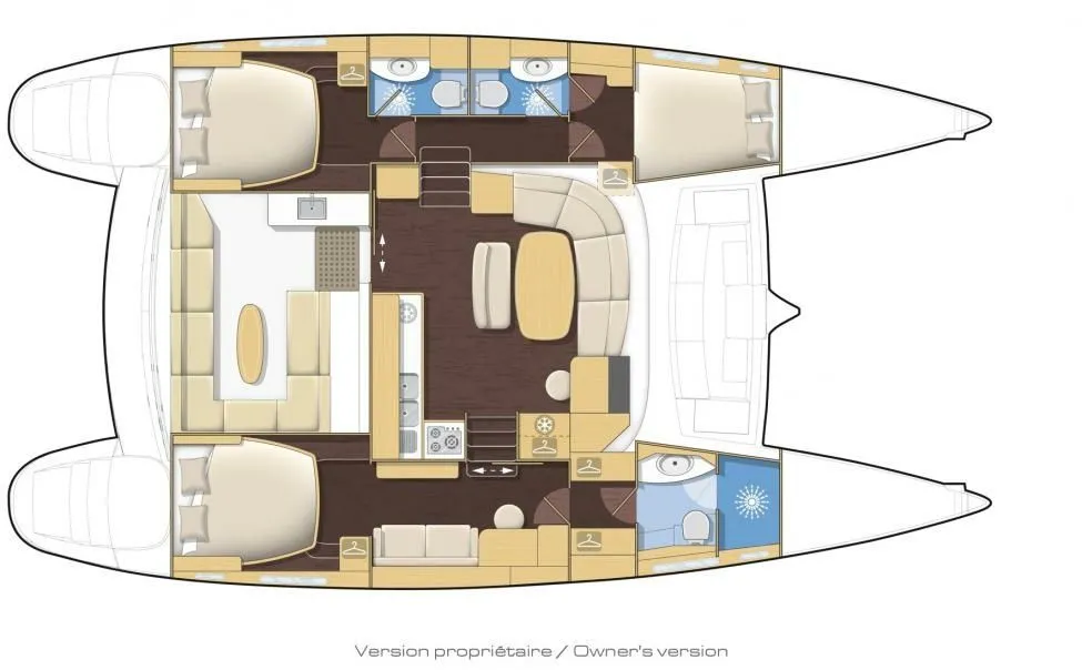 Rent a 13.61m Catamaran Lagoon 440 in Fethiye - Fotoğraf 2