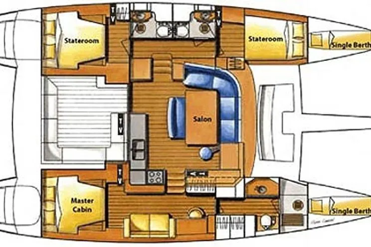 Rent a 13.6m Catamaran in Bodrum - Fotoğraf 2