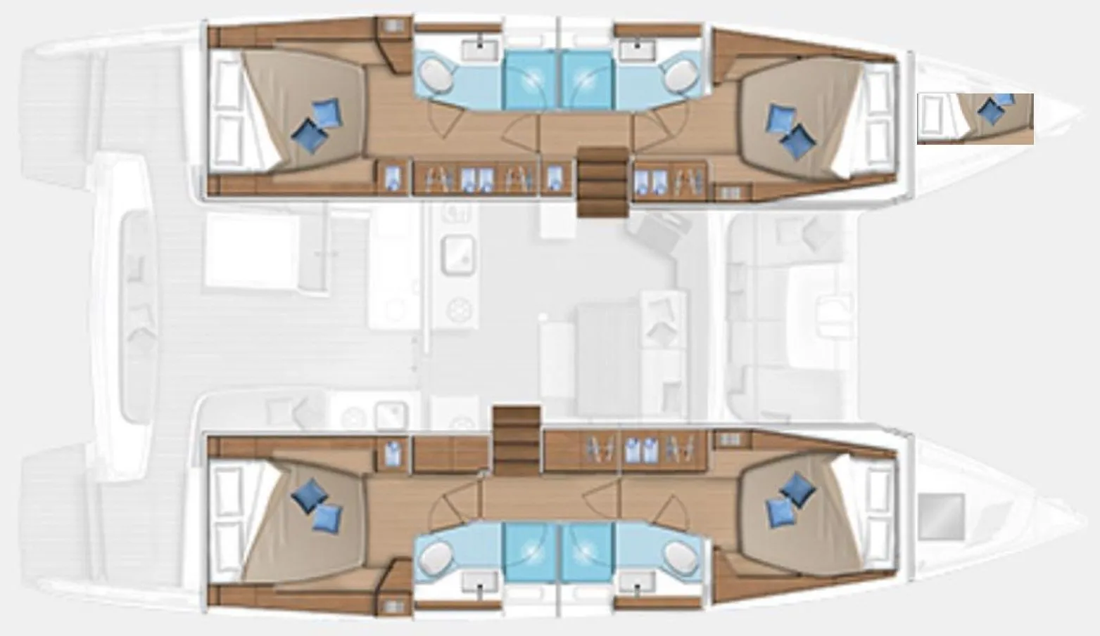 Charter a 13.99m Catamaran Lagoon 46 in Göcek - Fotoğraf 2