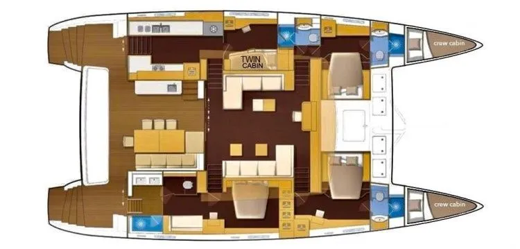 20m Bodrum Catamaran Hire - Fotoğraf 2