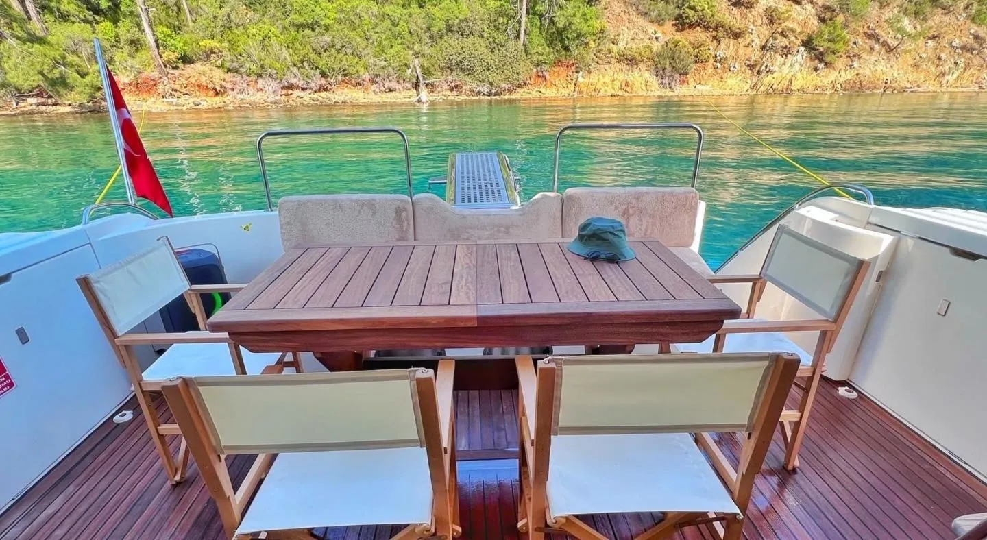 18.7m Göcek 3 Cabin Motor Yacht Hire - Fotoğraf 5