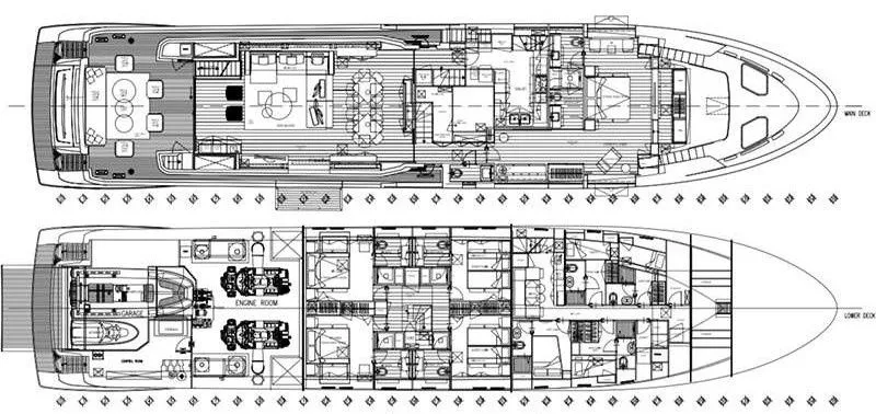 Исследуйте Бодрум на арендованном моторная яхта Sanlorenzo 126 длиной 36.5м - Fotoğraf 2