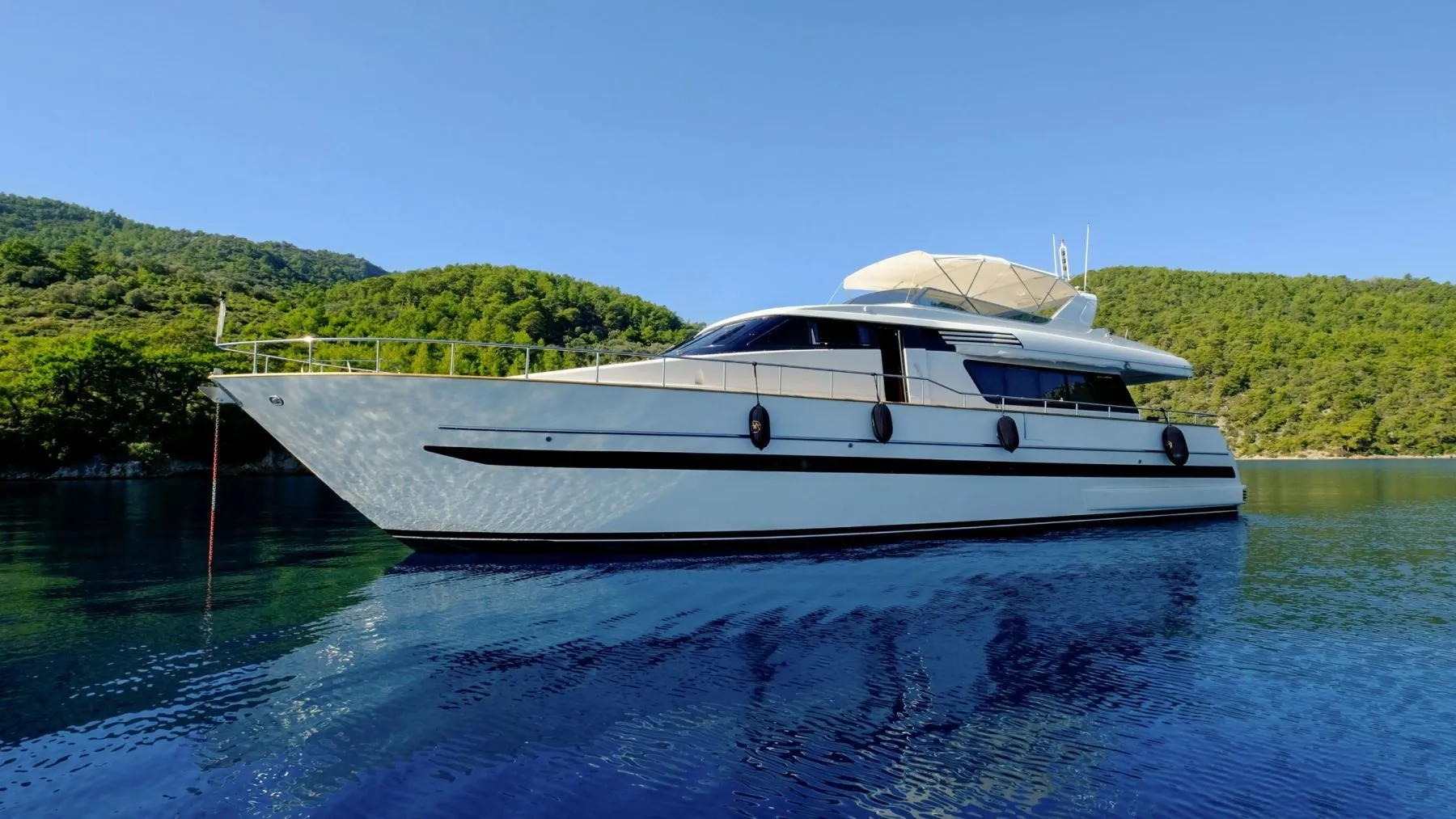 Rent a 22.8m Motor Yacht Sanlorenzo 72 in Göcek - Fotoğraf 3
