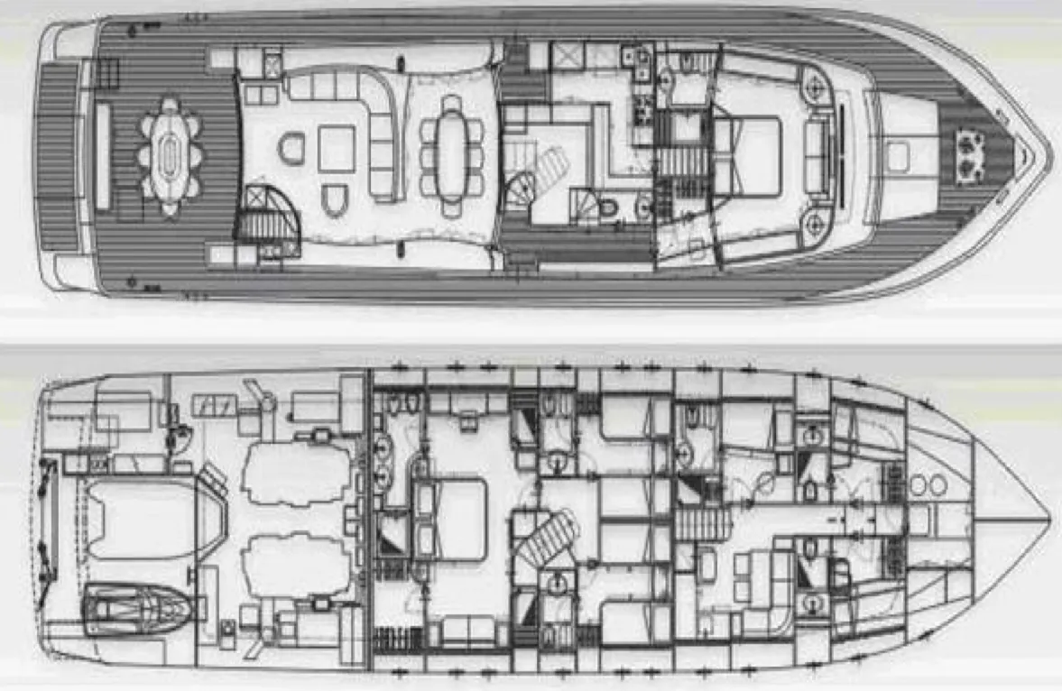 Bodrum Kiralık 30m Tekne - Fotoğraf 2