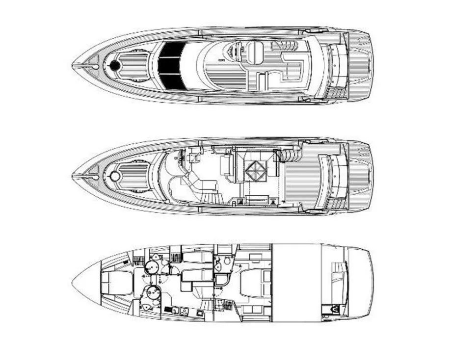 20m Bodrum 3 Cabin Motor Yacht Hire - Fotoğraf 3