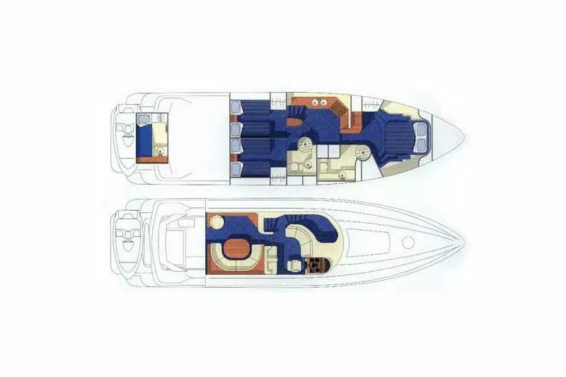 Antalya Kiralık Sunseeker Manhattan 62 19m Motoryat - Fotoğraf 2