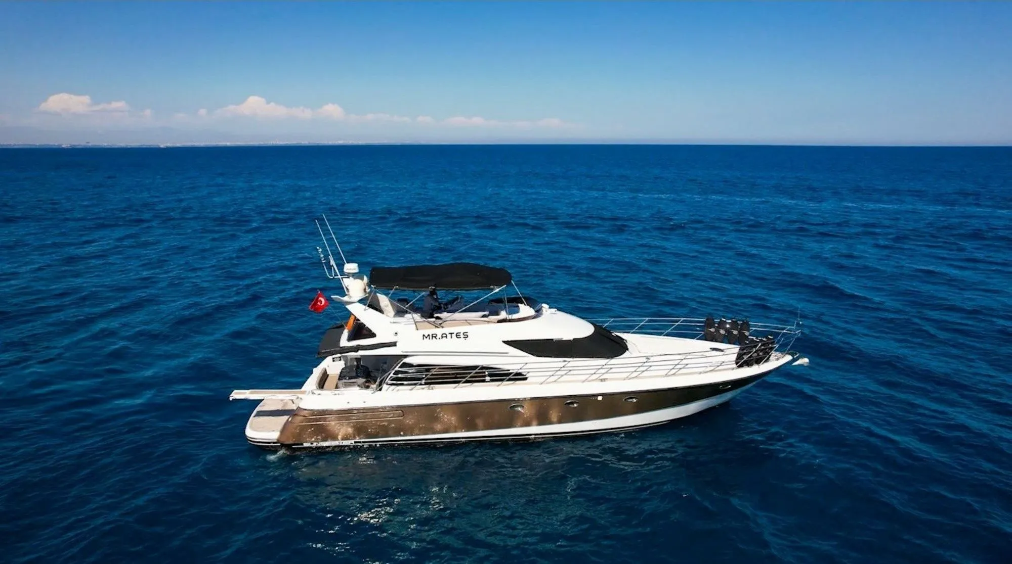Antalya Kiralık Sunseeker Manhattan 62 19m Motoryat - Fotoğraf 1