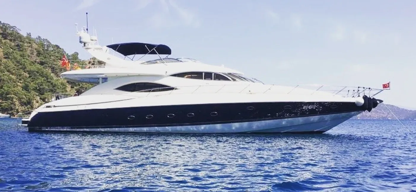 Göcek Kiralık Sunseeker Manhattan 80 24.5m  - Fotoğraf 1