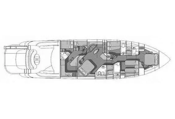 Göcek Kiralık Sunseeker Manhattan 80 24.5m  - Fotoğraf 2