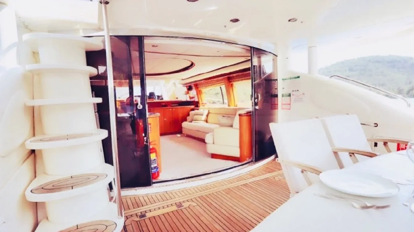 Göcek Kiralık Sunseeker Manhattan 80 24.5m  - Fotoğraf 4