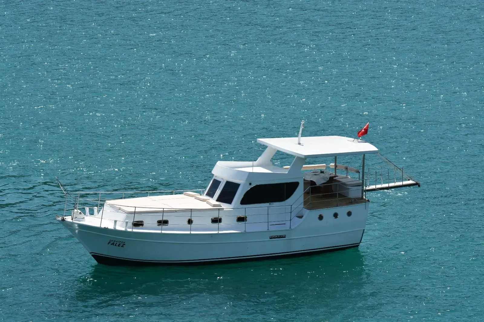 Kemer Kiralık 13m Tekne - Fotoğraf 2